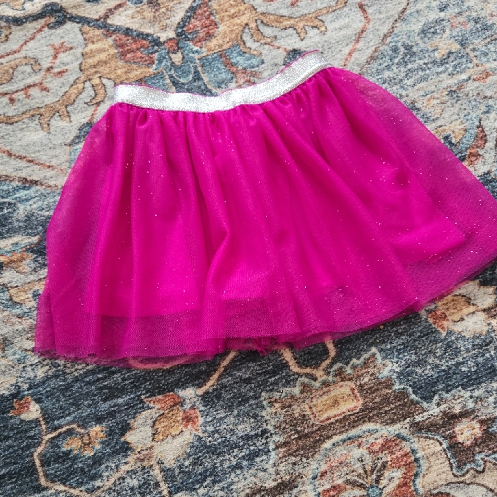 Epic Threads Pink Glitter Skirt
